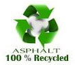 100% Recycled Asphalt